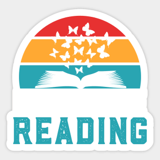 i'd Rather Be Reading Sticker